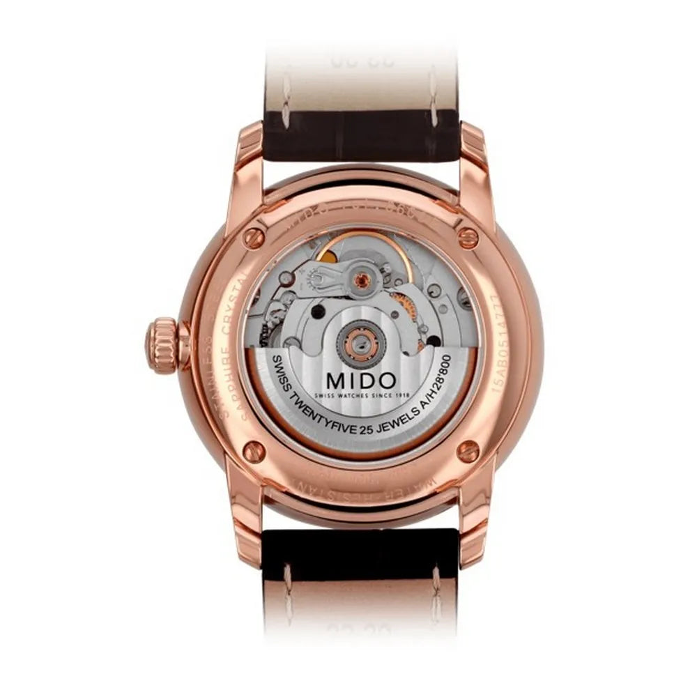 Mido Baroncelli Automatic 38mm White Dial