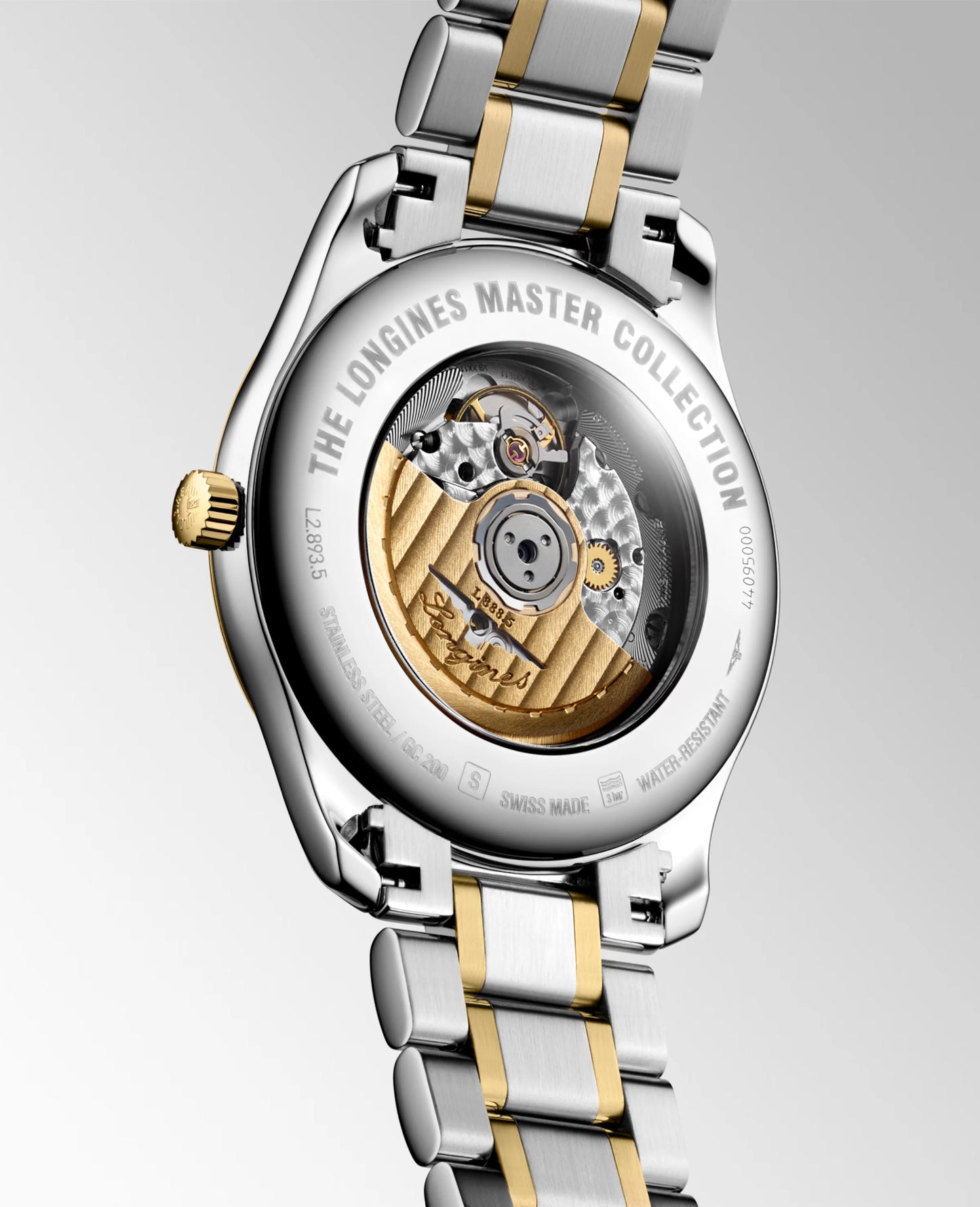 Longines Master Collection Automatic 42mm, Stainless Steel and 18 Karat Yellow Gold