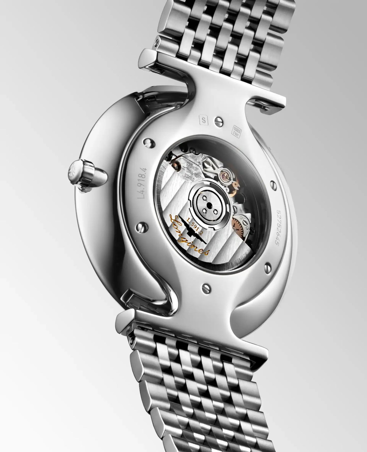 Longines La Grande Classique Automatic 38mm, White Dial, Stainless Steel