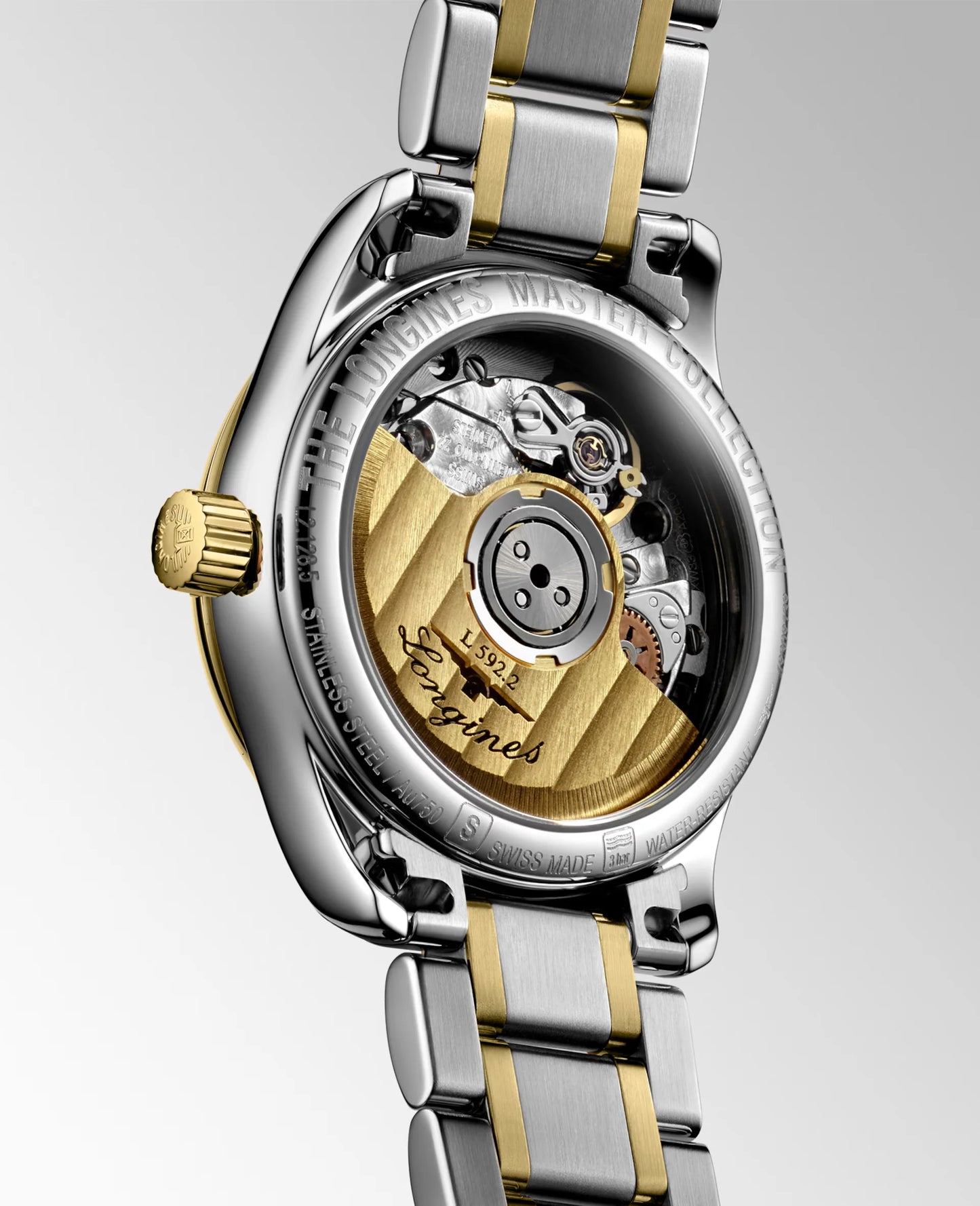 Longines Master Collection Automatic 25.50mm, Stainless Steel and 18 Karat Yellow Gold
