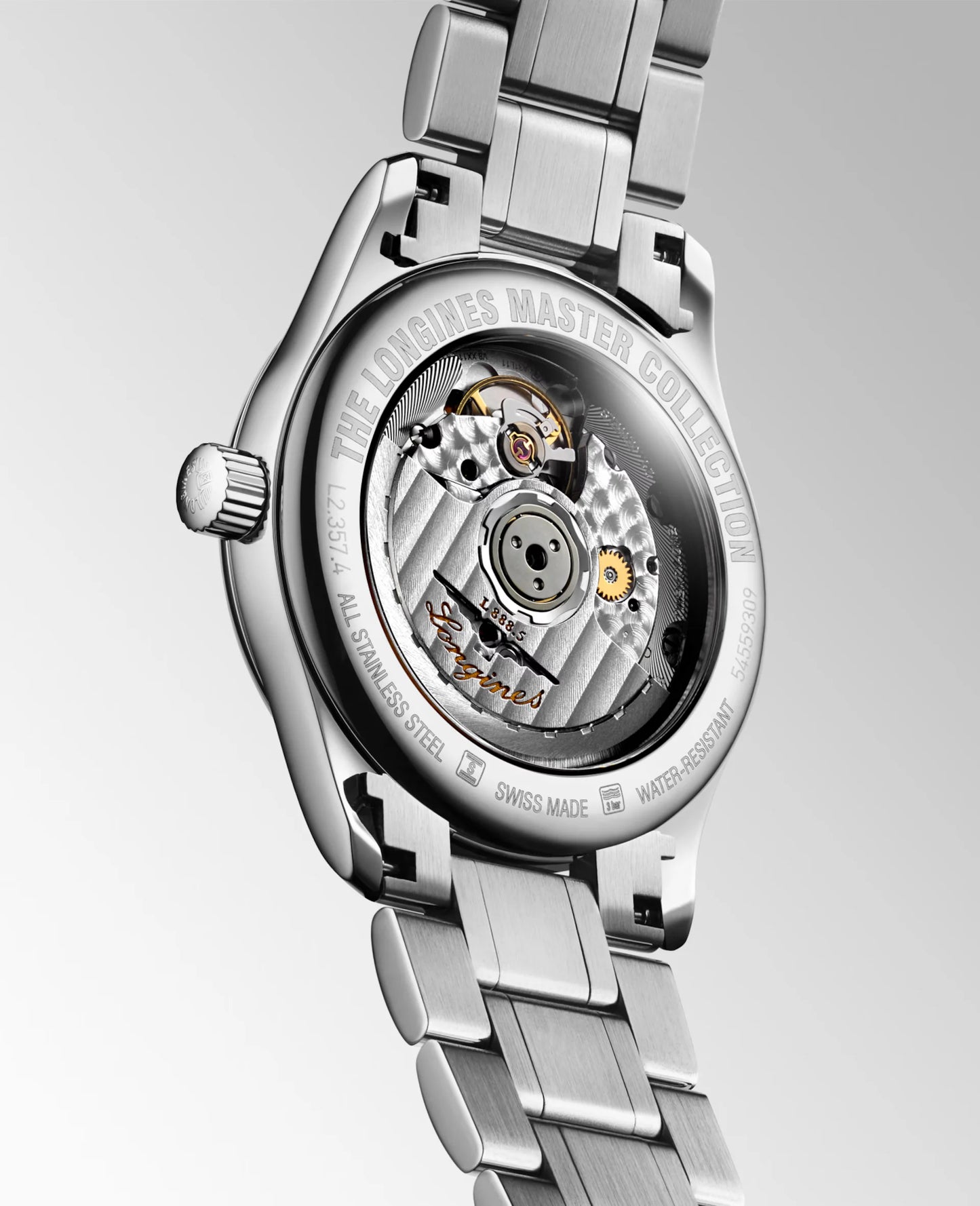 Longines Master Collection Automatic 34mm, Beige Dial, Stainless Steel