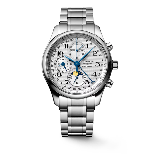 Longines Master Collection Chrono Moonphase Automatic 42mm, Stainless Steel