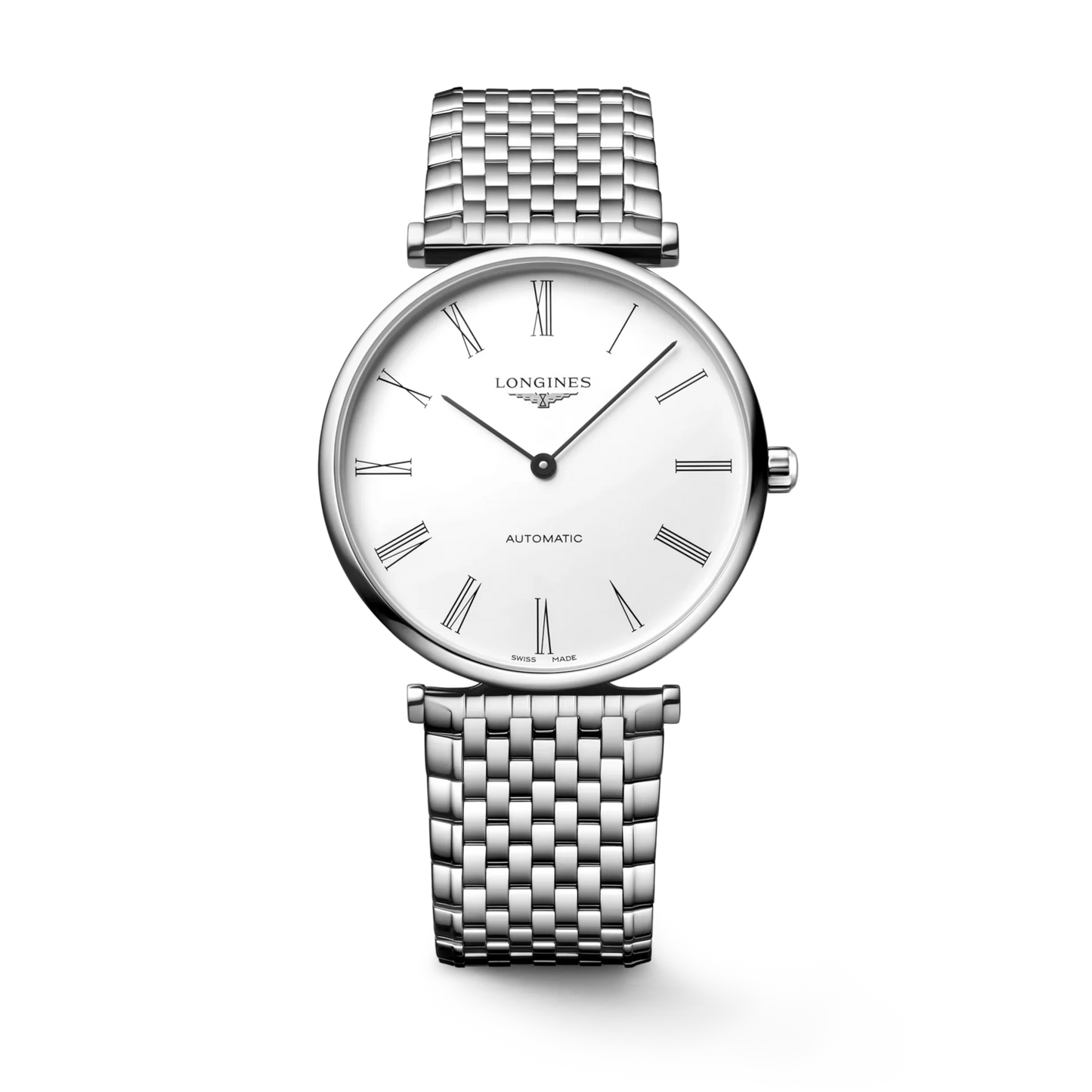 Longines La Grande Classique Automatic 38mm, White Dial, Stainless Steel