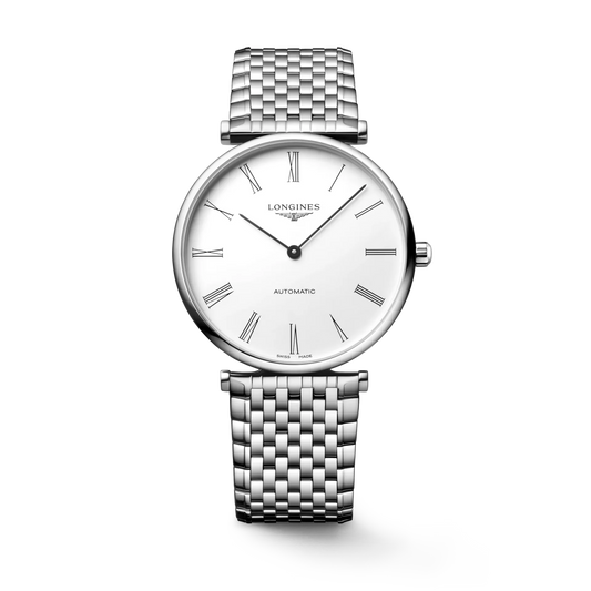 Longines La Grande Classique Automatic 38mm, White Dial, Stainless Steel