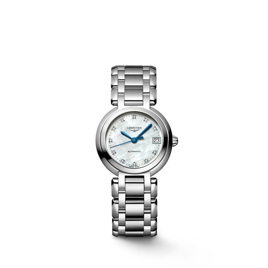 Longines PrimaLuna Automatic 26.50mm, Mother-of-Pearl Dial, Stainless Steel
