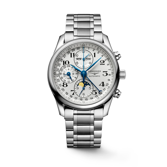 Longines Master Collection Chronograph Moonphase Automatic 40mm, Stainless Steel