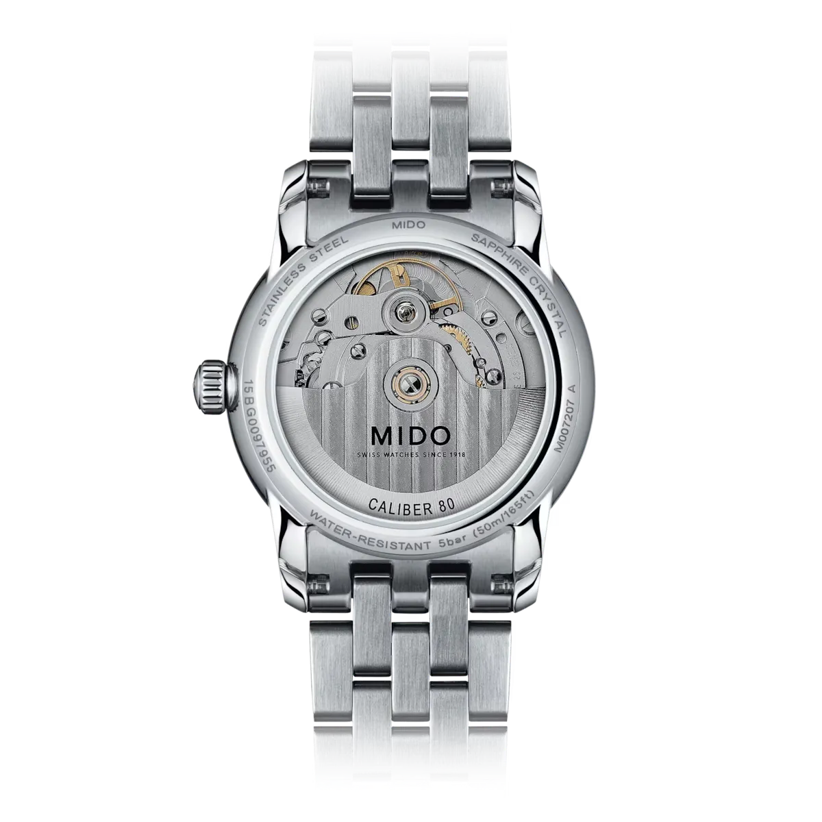 Mido Baroncelli Diamonds Automatic 33mm Silver Dial Ladies