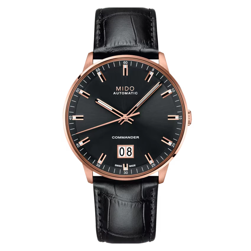 Mido Commander Big Date Automatic 42mm Black Dial