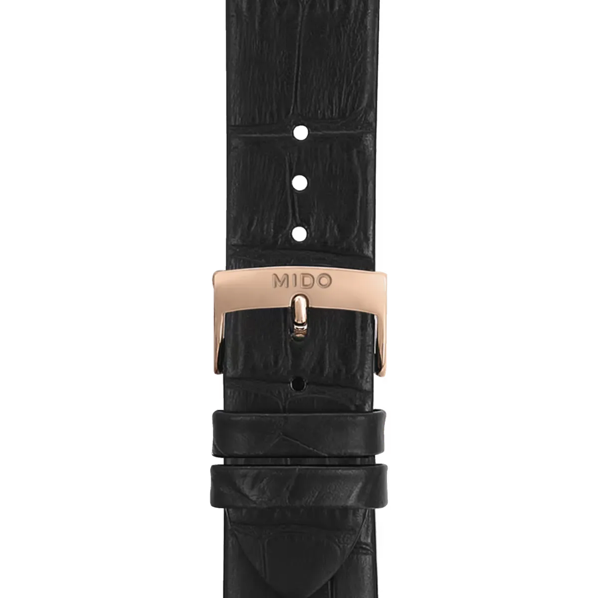 Mido Baroncelli Heritage Automatic 39mm White Dial Rose-gold PVD