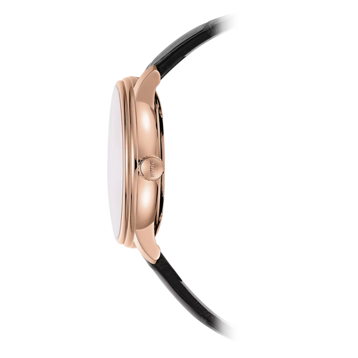 Mido Baroncelli Big Date 40mm Automatic White Dial Rose Gold PVD