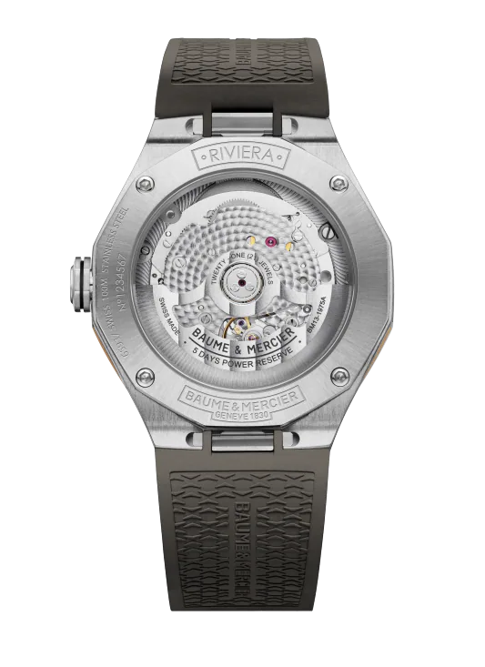 Baume & Mercier Riviera Automatic, Date Display Men's Watch 39mm