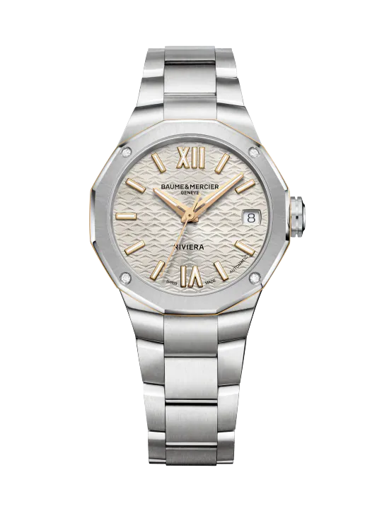 Baume & Mercier Riviera Automatic, Date Display Women's Watch 36mm