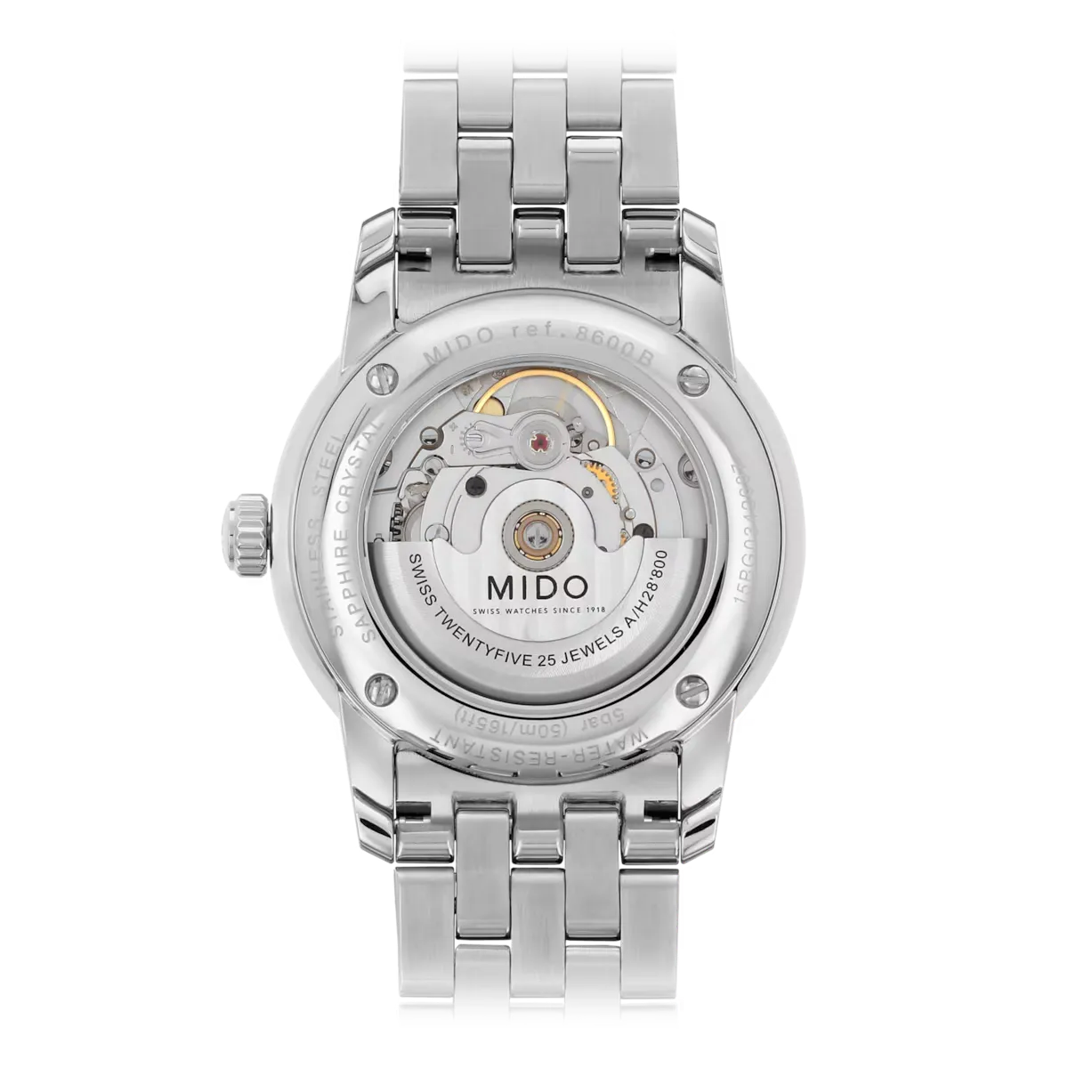 Mido Baroncelli Automatic 38mm Silver Dial