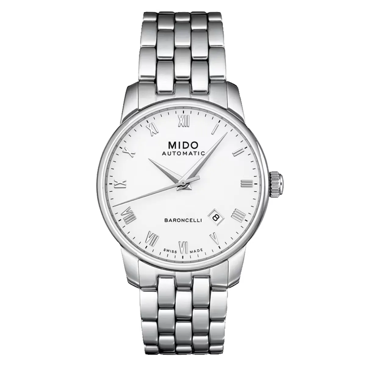 Mido Baroncelli Automatic 38mm White Dial