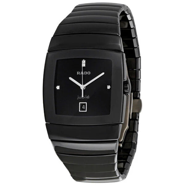 Rado Sintra Diamonds Quartz 32.4mm x 41.4mm Black Ceramic