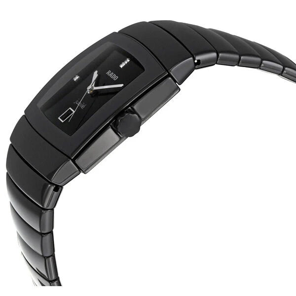 Rado Sintra Diamonds Quartz 32.4mm x 41.4mm Black Ceramic