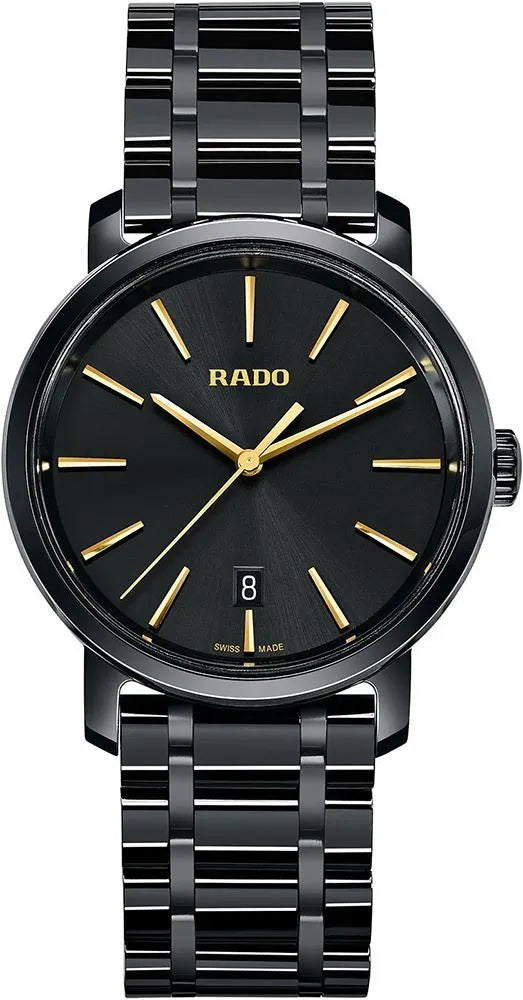 Rado DiaMaster Men Quartz 40mm Black Ceramic