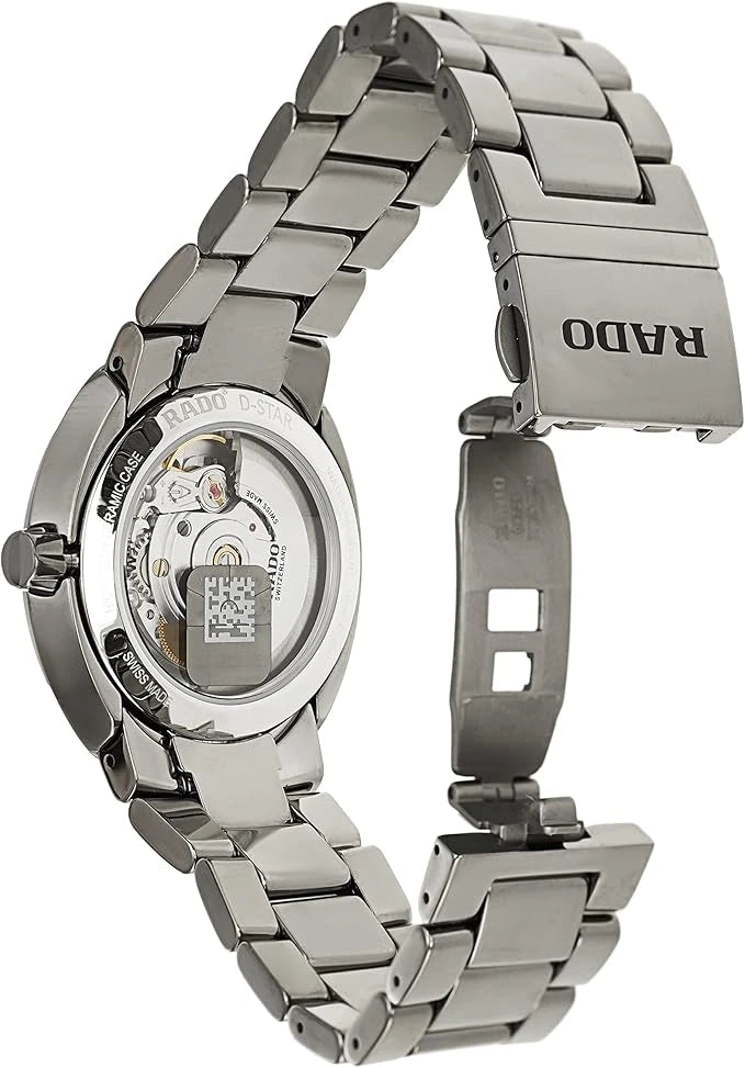 Rado D-Star Plasma Ceramic Automatic 38mm Silver Dial