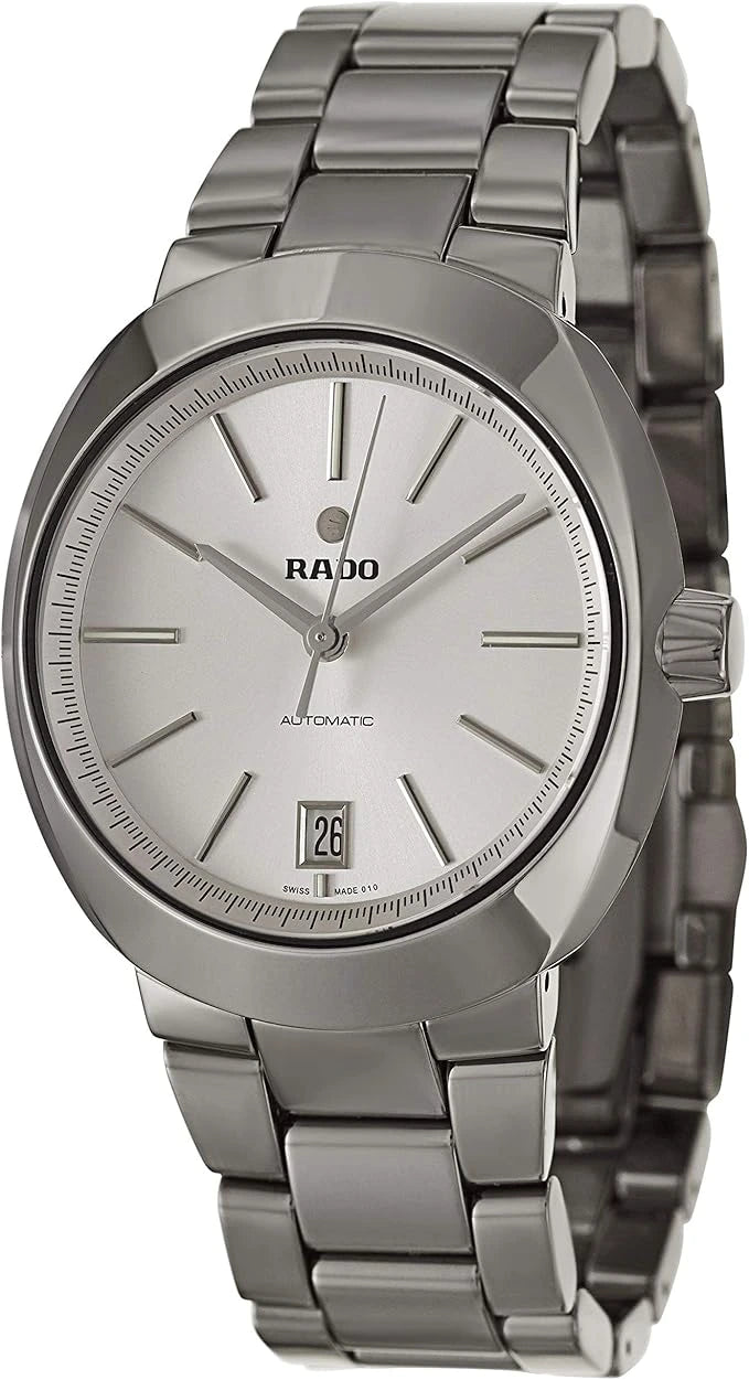 Rado D-Star Plasma Ceramic Automatic 38mm Silver Dial
