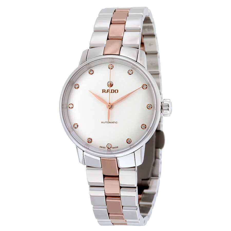 Rado Coupole Classic Diamond Automatic 32mm Silver Dial