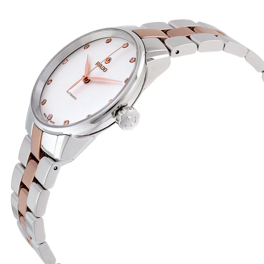 Rado Coupole Classic Diamond Automatic 32mm Silver Dial