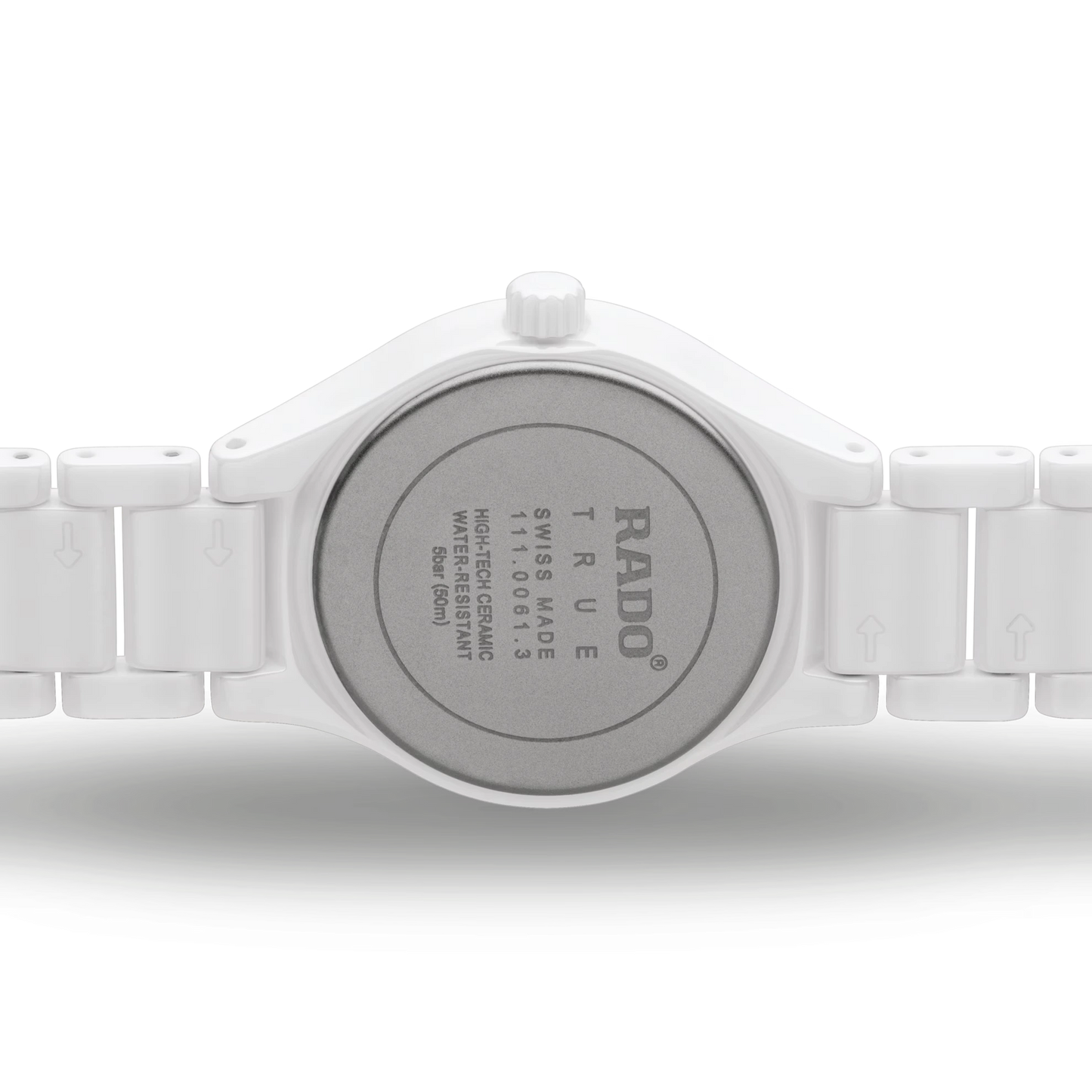 Rado True Round Diamonds Quartz 30mm White mother-of-pearl
