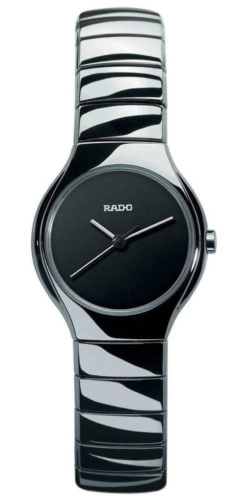 Rado True Ladies Quartz 27mm Black Ceramic
