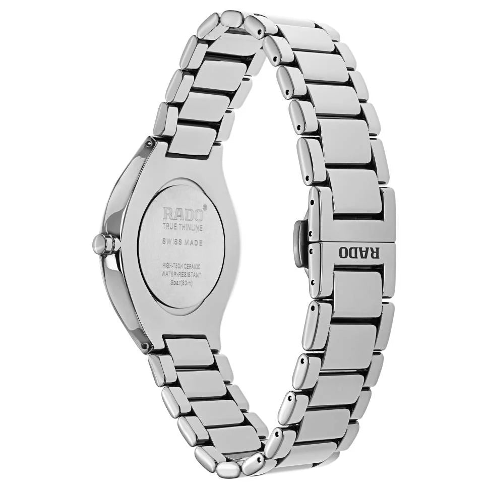 Rado True Thinline Ladies Quartz 39mm Black Ceramic