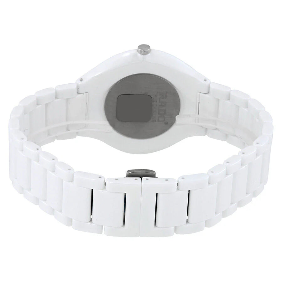Rado True Thinline Diamonds Quartz 39mm White mother-of-pearl Dial