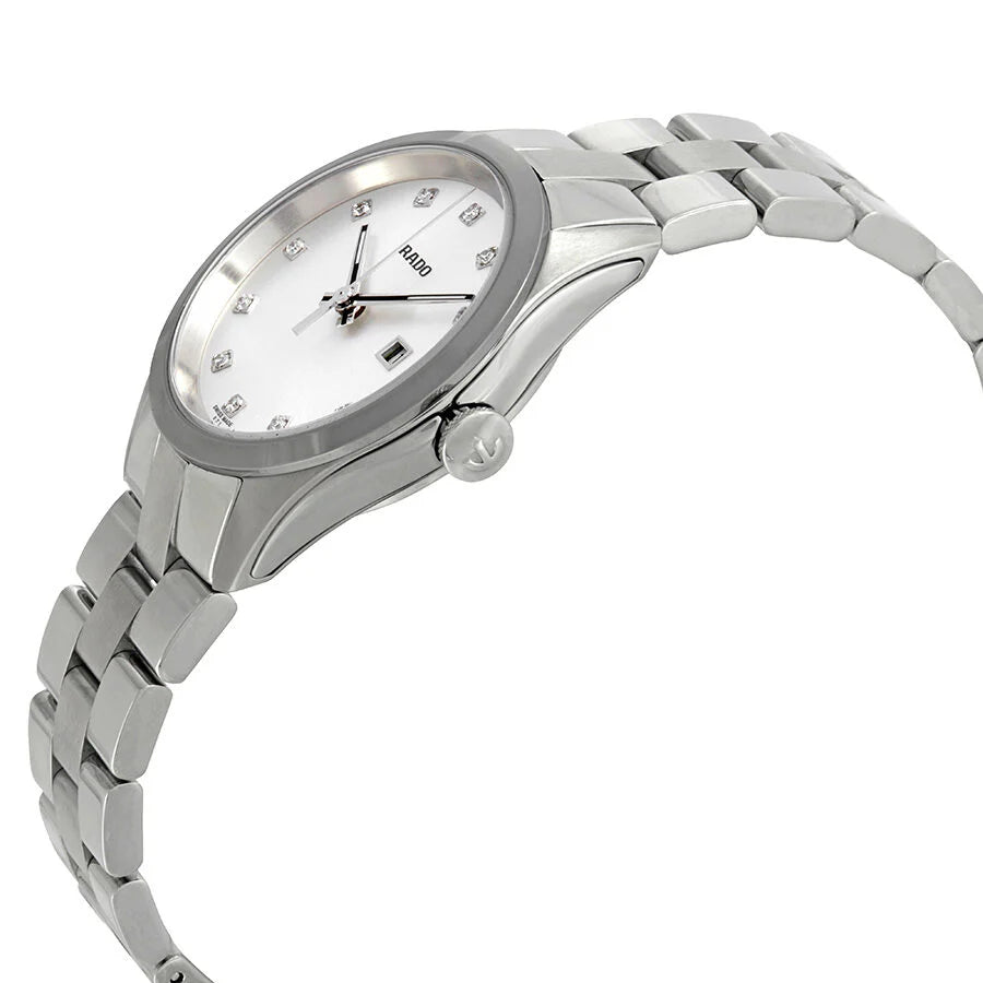 Rado HyperChrome Diamond Ladies Quartz 31mm Silver Dial