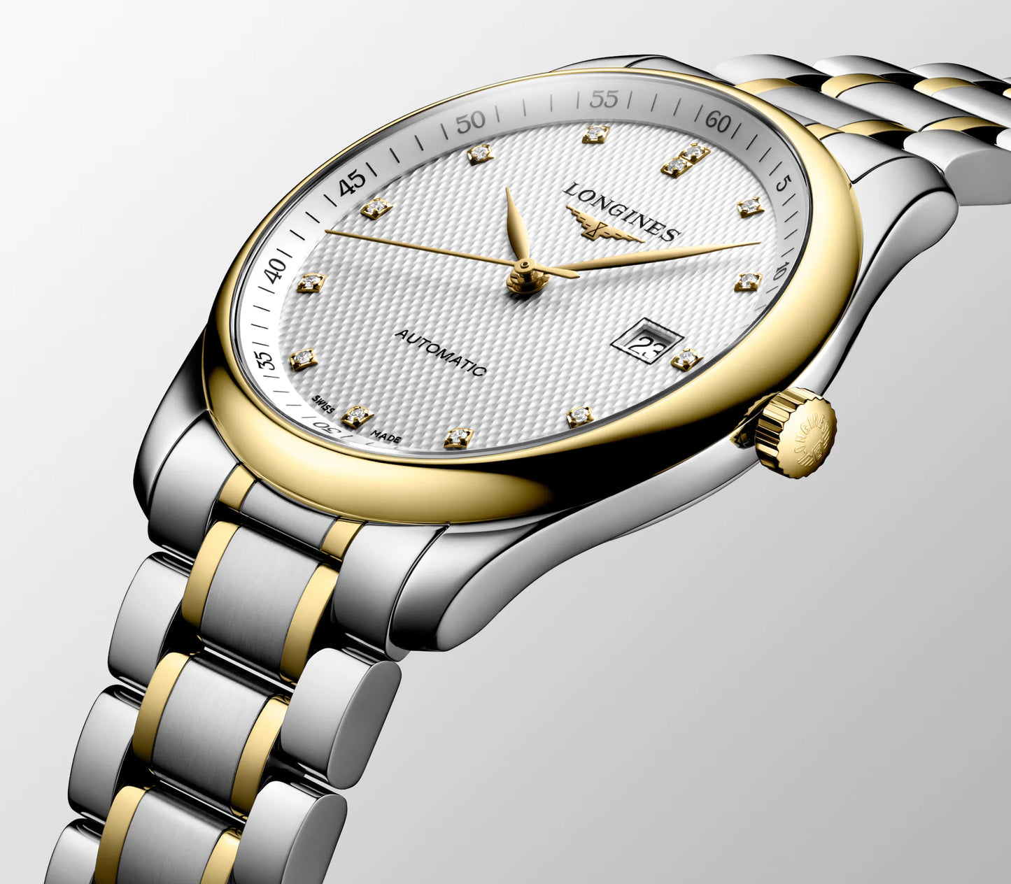 Longines Master Collection Automatic 40mm, Stainless Steel and 18 Karat Yellow Gold