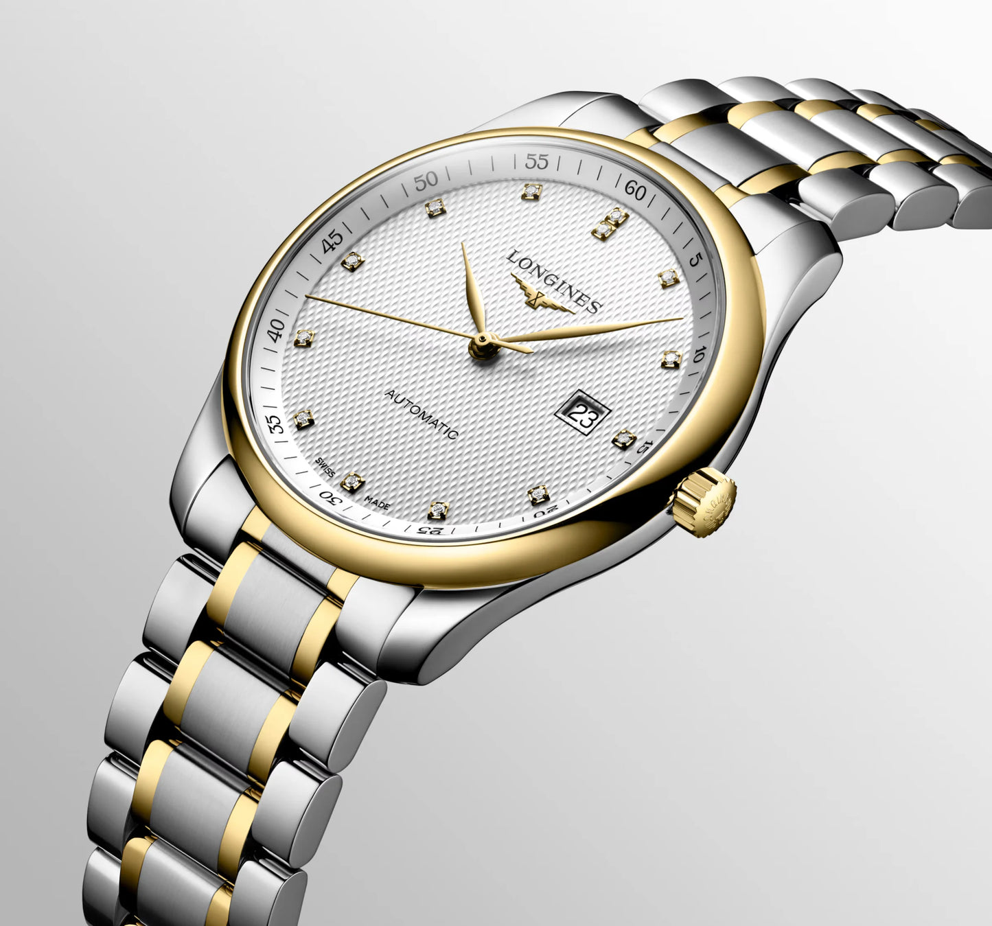 Longines Master Collection Automatic 42mm, Stainless Steel and 18 Karat Yellow Gold