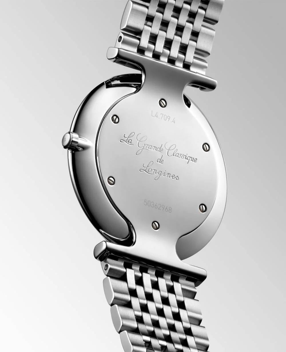 Longines La Grande Classique Quartz 33mm, Mother-of-Pearl Dial, Stainless Steel
