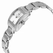 Tissot T-Wave Square Quartz 23mm MOP Diamond Bezel