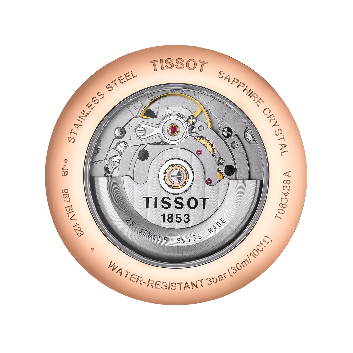 Tissot Tradition Automatic Small Second 40mm Black Leather Strap