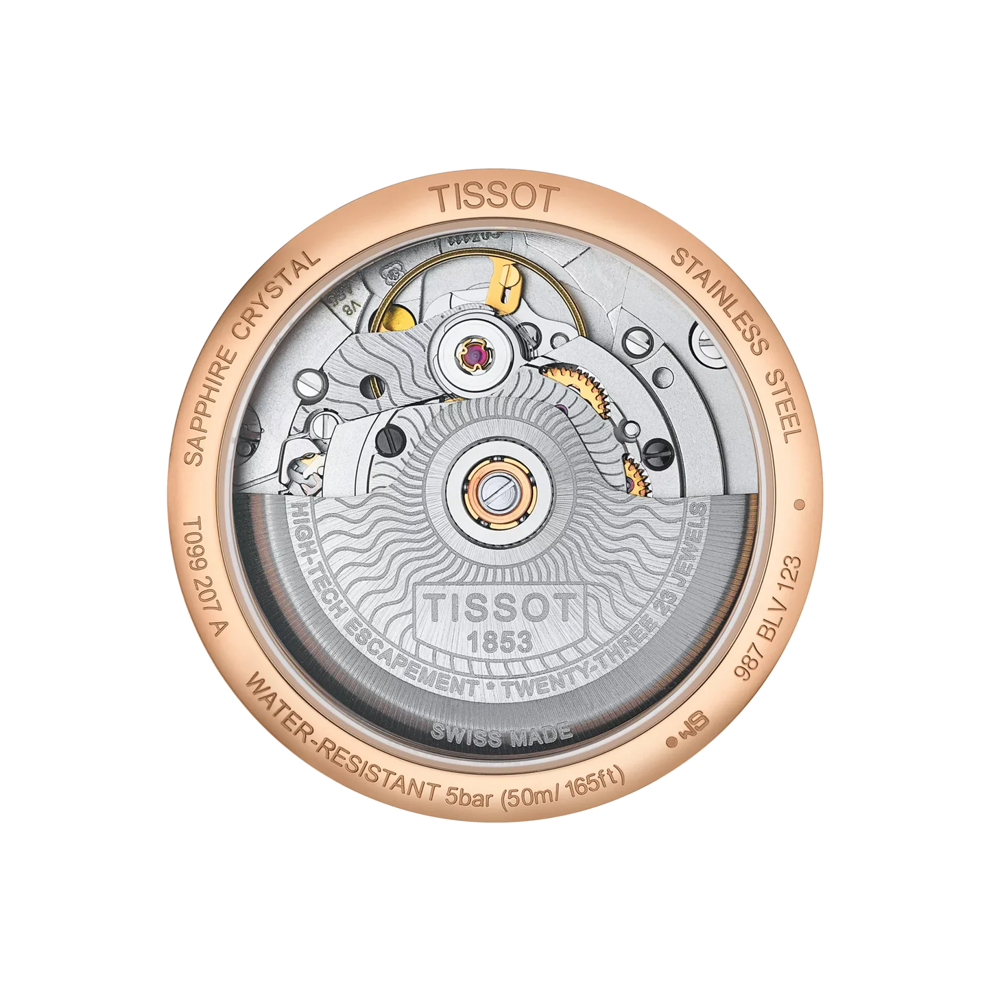 Tissot Chemin Des Tourelles Powermatic 80 Lady MOP 32mm