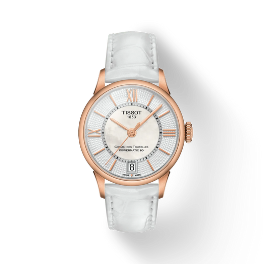 Tissot Chemin Des Tourelles Powermatic 80 Lady MOP 32mm
