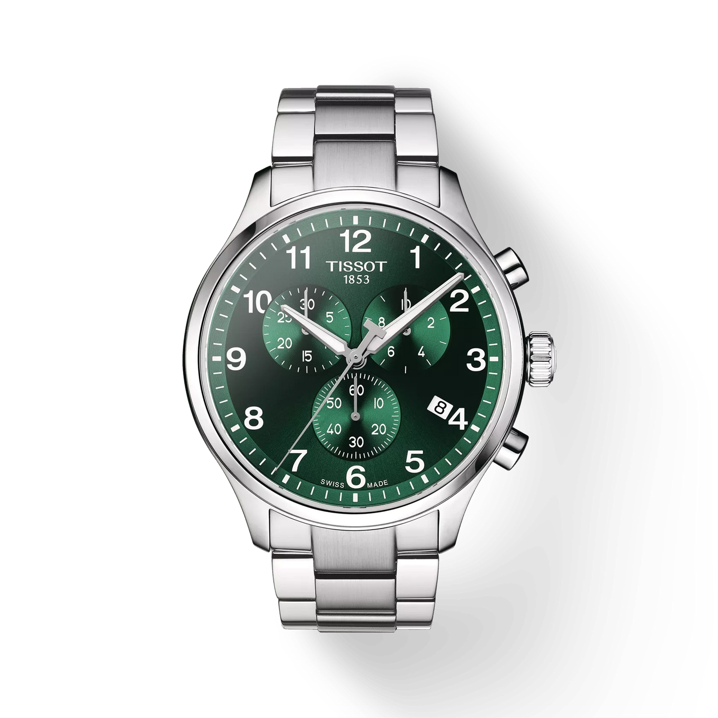 Tissot Chrono XL Classic Green Dial Stainless Steel 45mm