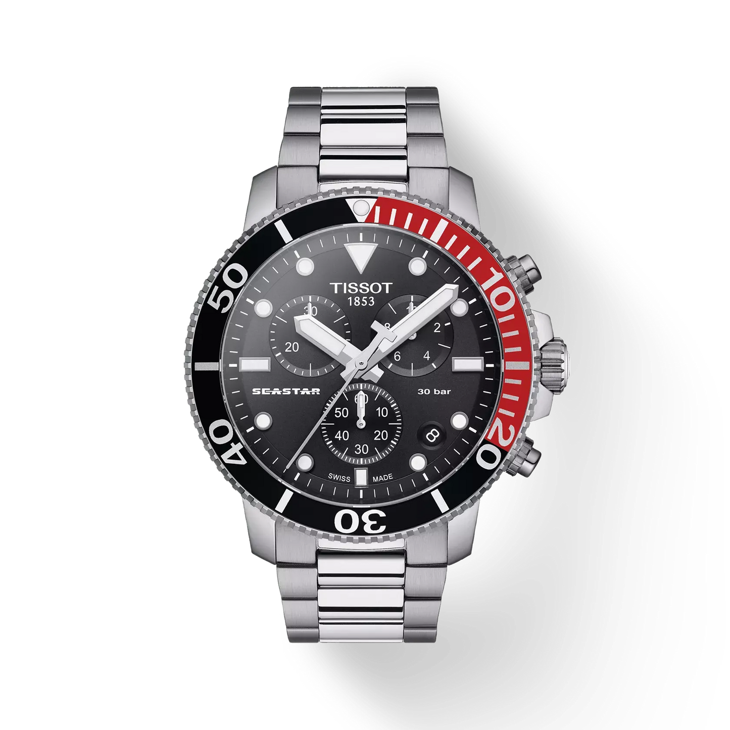 Tissot Seastar 1000 Chronograph Quartz 45.5mm Black