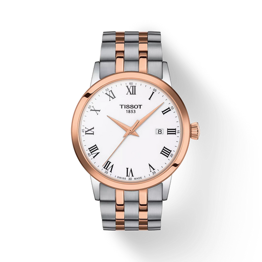 Tissot Classic Dream Stainless Steel PVD White Dial 42mm