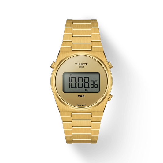 Tissot PRX Digital Quartz 35mm Yellow Gold PVD