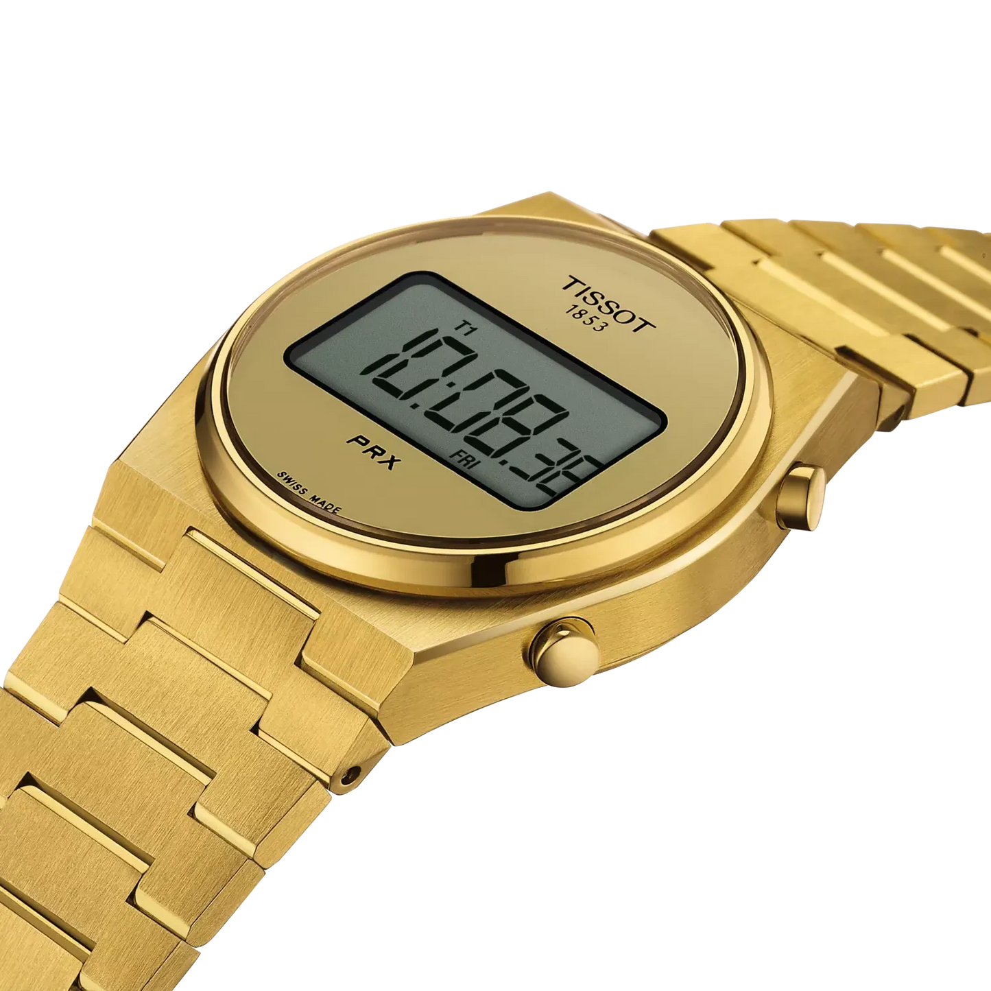 Tissot PRX Digital Quartz 35mm Yellow Gold PVD