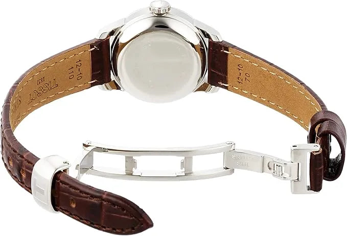 Tissot Le Locle Automatic Silver Dial Brown Leather Strap 25.3mm