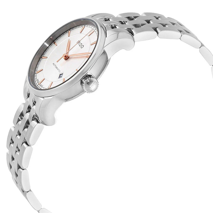Mido Baroncelli Automatic 29mm Silver Dial Ladies