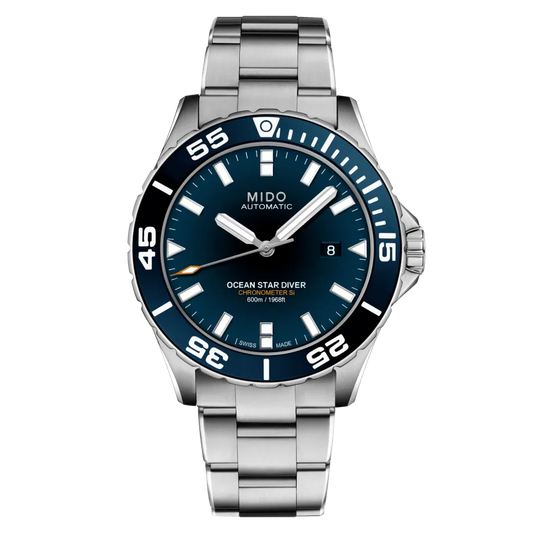 Mido Ocean Star Diver 600 Automatic 43mm Blue Dial