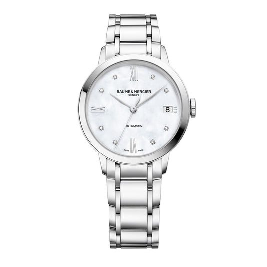 Baume & Mercier Classima Automatic, Date, Diamond Set Women's Watch 34mm