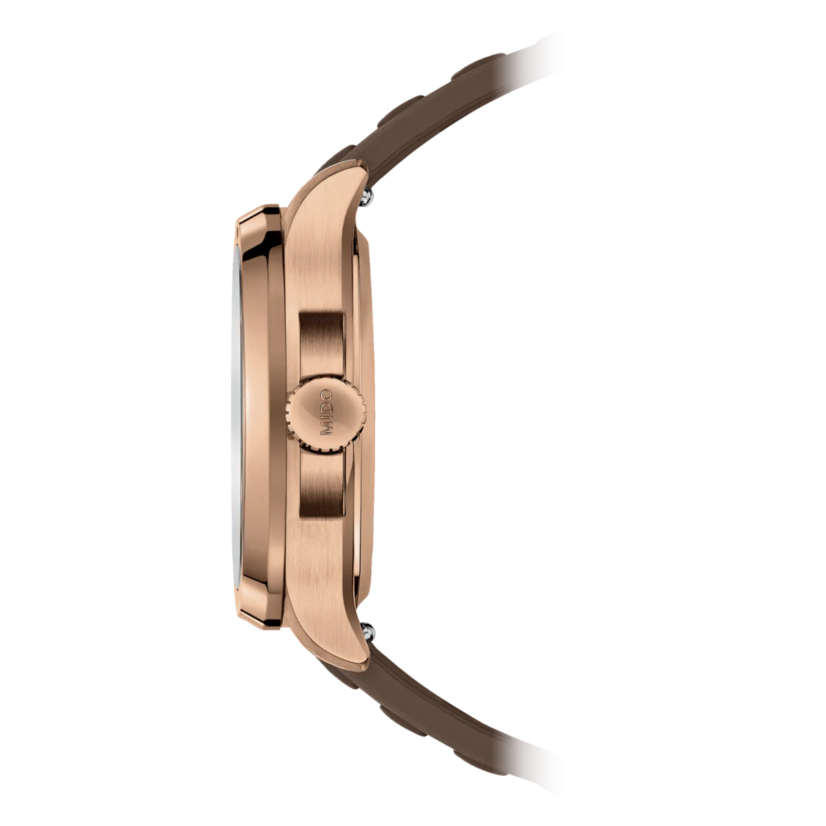 Mido Baroncelli Automatic 29mm  White Dial Rose-gold PVD
