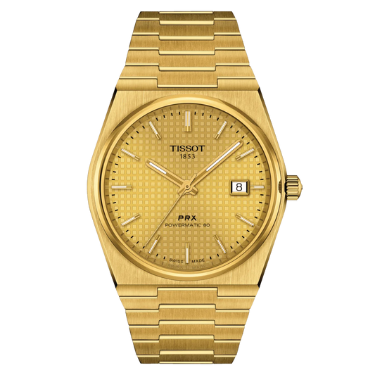 Tissot PRX 40mm Automatic Yellow Gold PVD