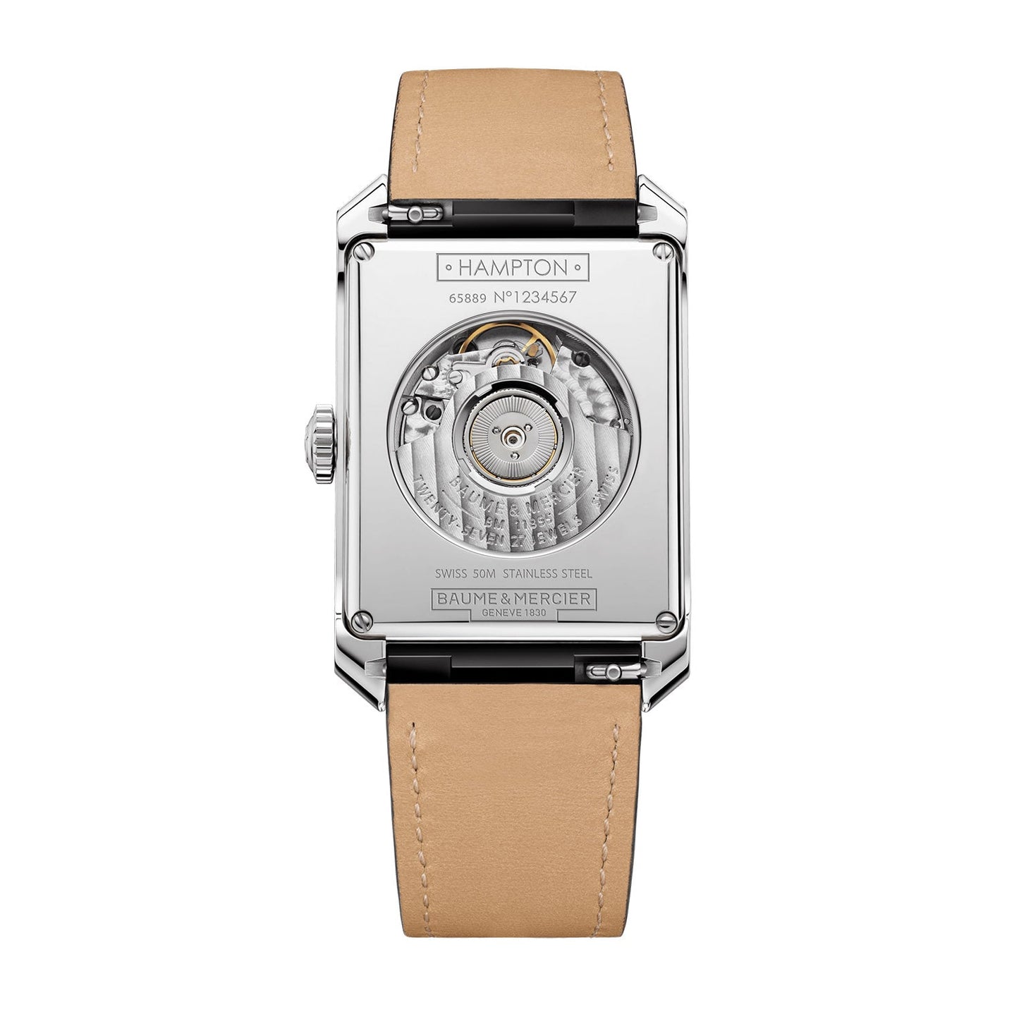 Baume & Mercier Hampton Automatic, Small Seconds Men's Watch 48 x 31mm