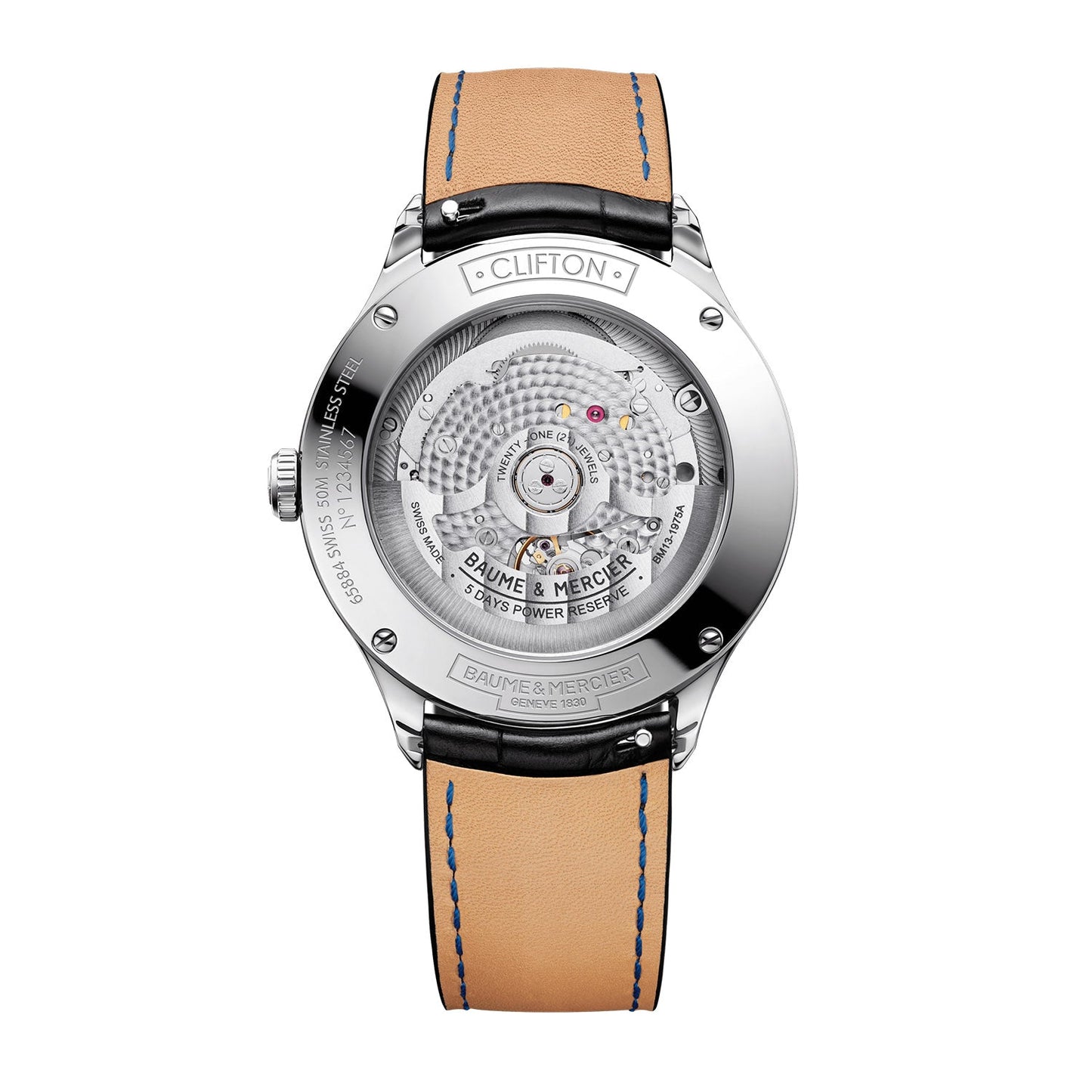 Baume & Mercier Clifton Baumatic, COSC Certified Men's Watch 40mm